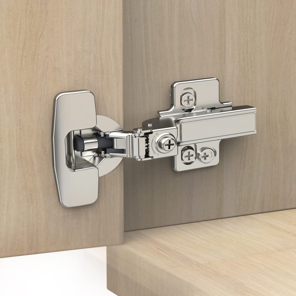 10 Pack Frameless Inset Soft Close Concealed European Hinges, Self Closing Sa...