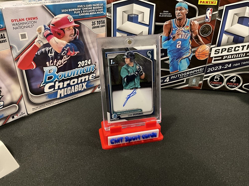 Autógrafos Bowman Chrome 2024 - Prospect #CPA-LS Luis Suisbel (AU, RC)