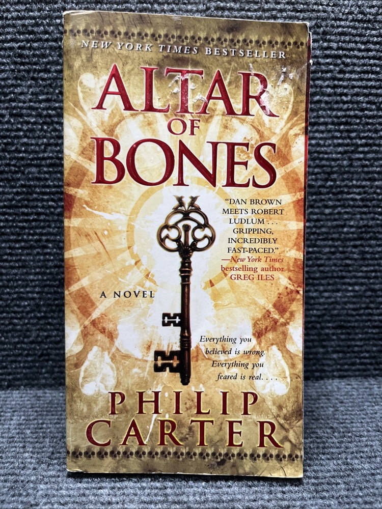 Altar of Bones Paperback Novel Book By Philip Carter