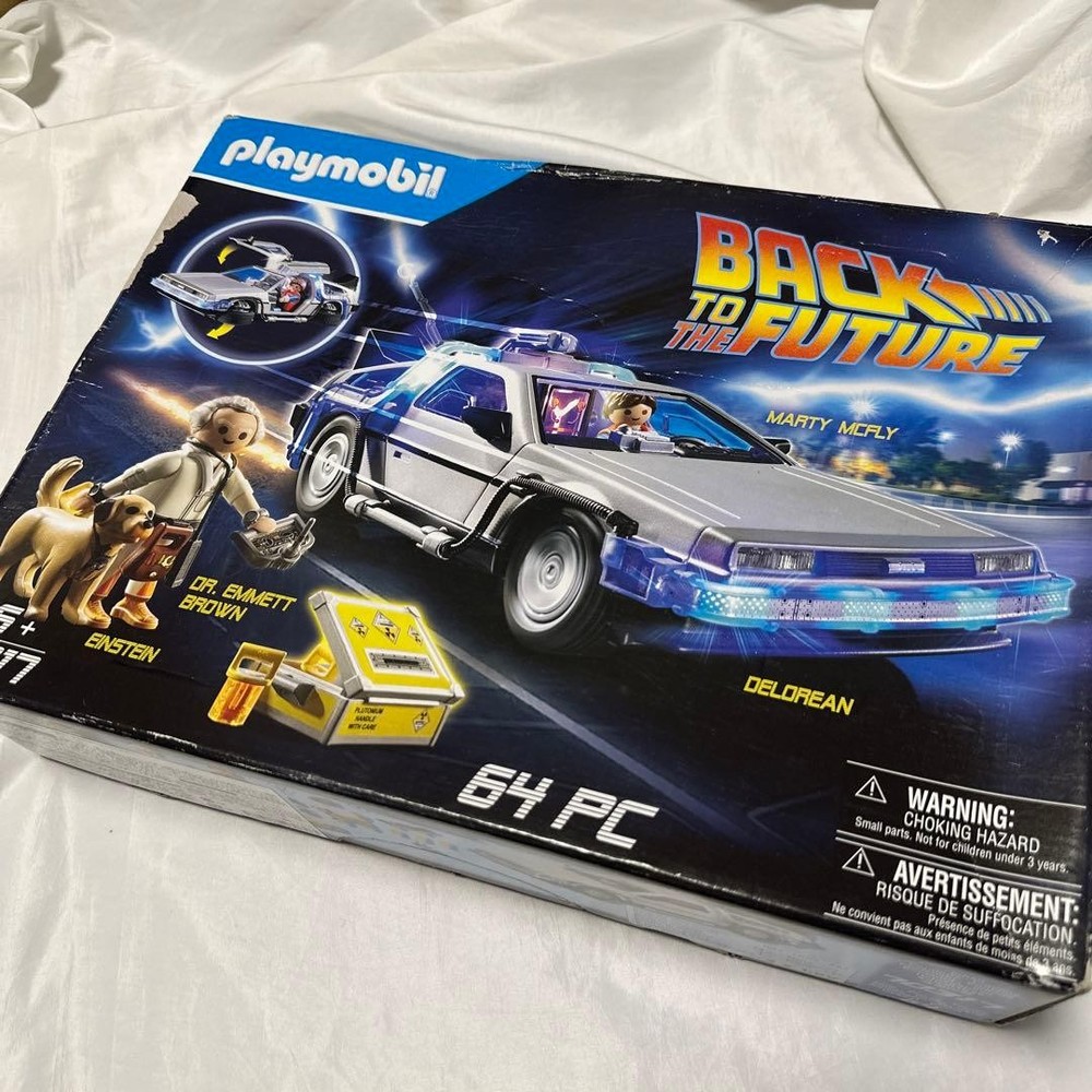 Playmobil Back to the Future DeLorean Playmobil #84ecbe