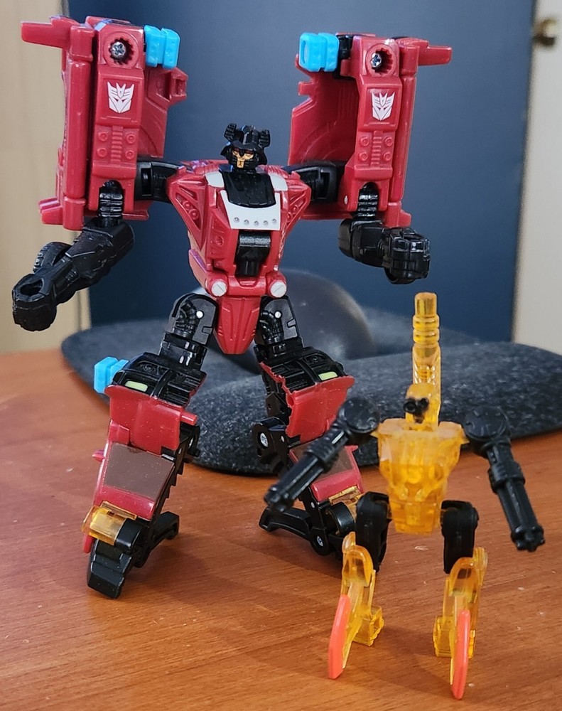 Smolder with Chopster Transformers Power Core Combiners loose and complete