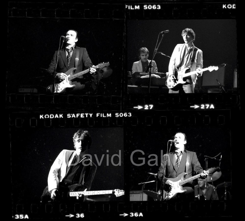 '81 Squeeze Palladium Manhattan NYC New Wave Rock Gahr 35mm 4 Negative Lot C613