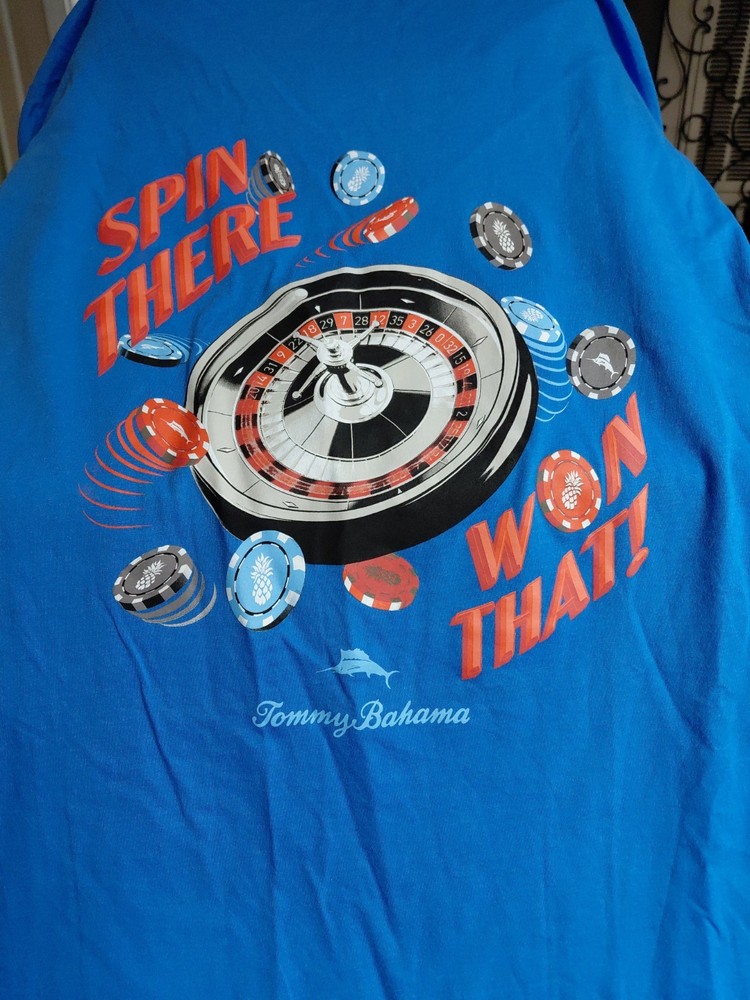 Tommy Bahama Men's Short Sleeve Crew Neck Shirt 2XLT Royal BLUE NWT A 33