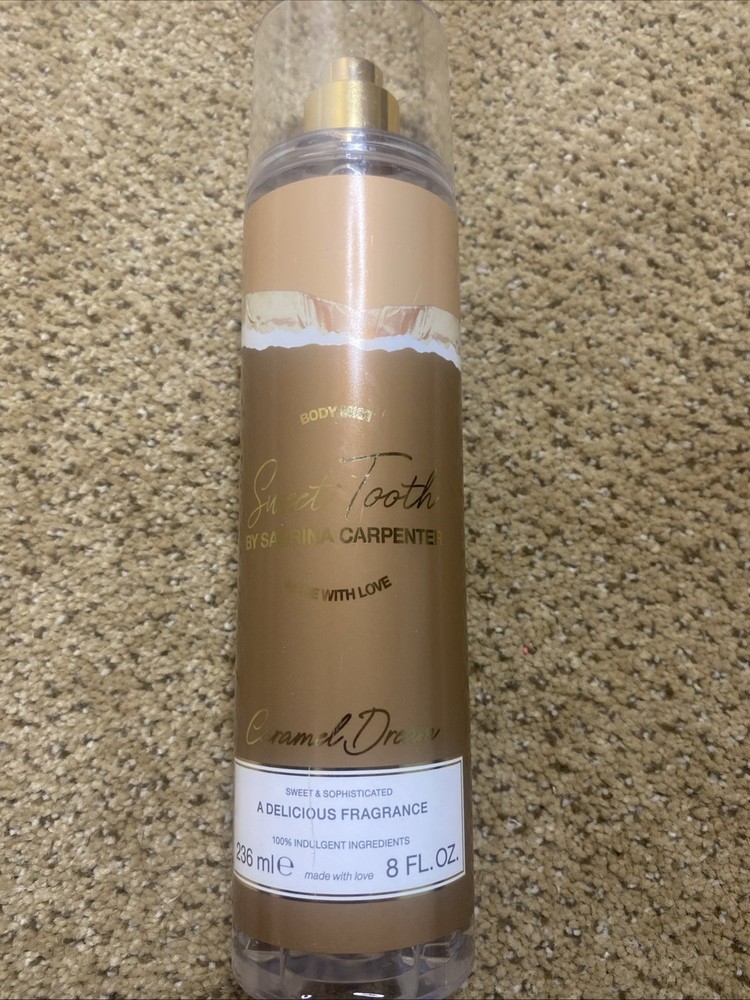 Sabrina Carpenter Sweet Tooth Body Spray for Women, Caramel Dream, 8 oz