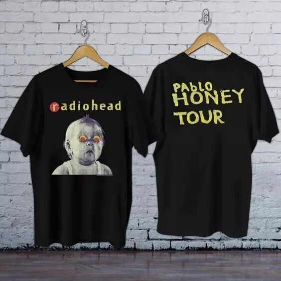 1993 Radiohead Music Tour Unisex T-Shirt Gift For All Fans 2 sided Tshirt