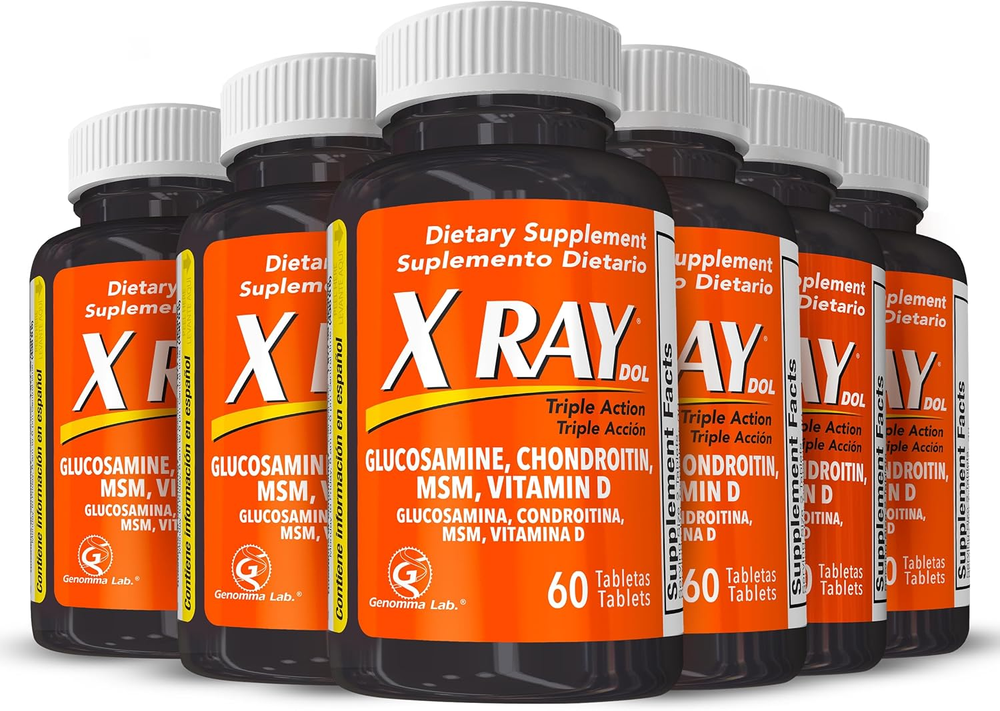 Triple Action Joint Support Supplement with Glucosamine 1500Mg, Chondroitin 800M