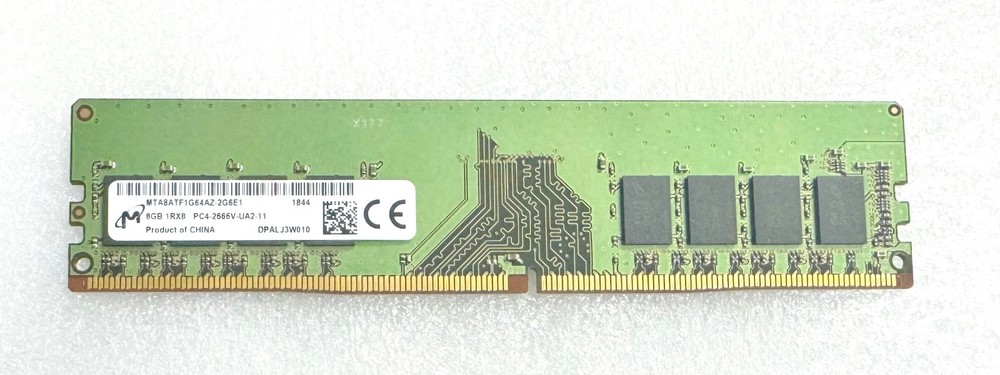 MICRON MTA8ATF1G64AZ-2G6E1 8GB 1Rx8 DDR4 2666 PC4-21300 DIMM DESKTOP MEMORY
