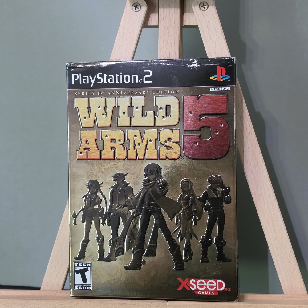 Wild Arms 5 10th Anniversary Edition Sony PlayStation 2 Complete in Box CIB