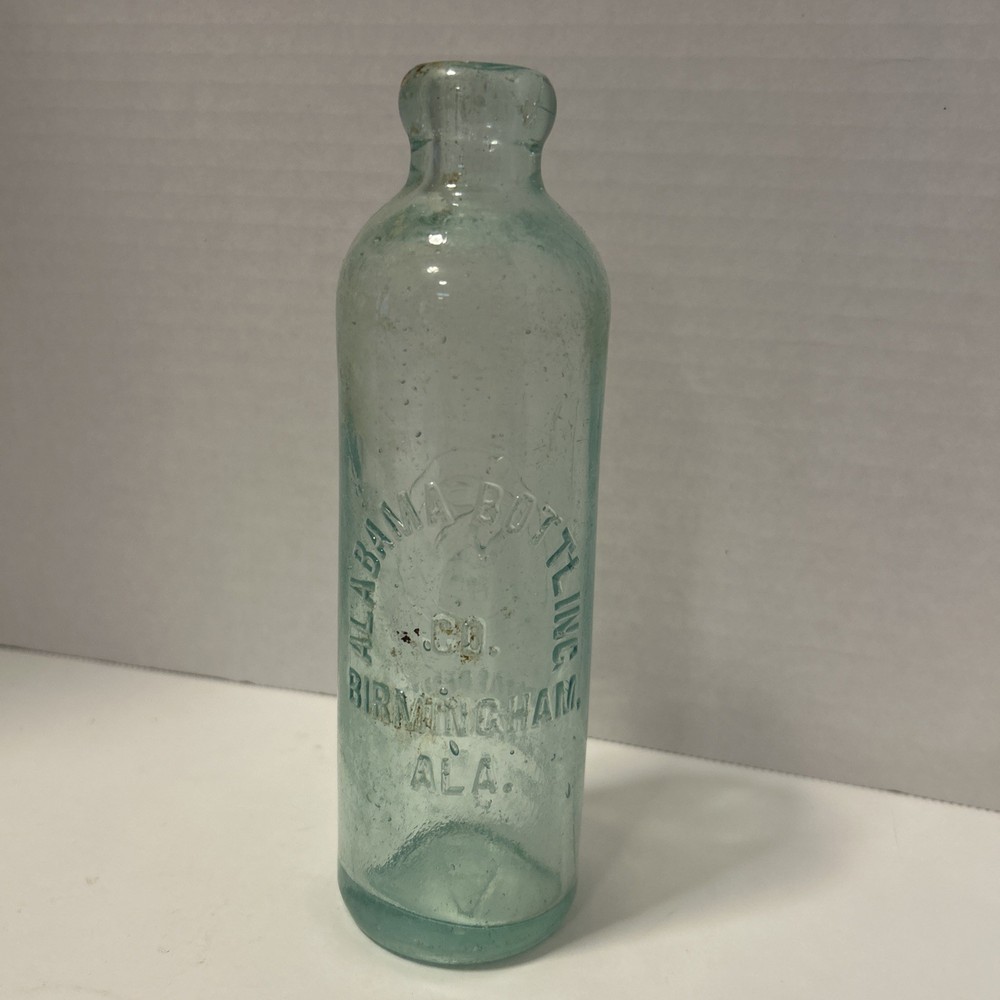 Alabama Bottling Co Birmingham Alabama Hutchinson Bottle With Eagle