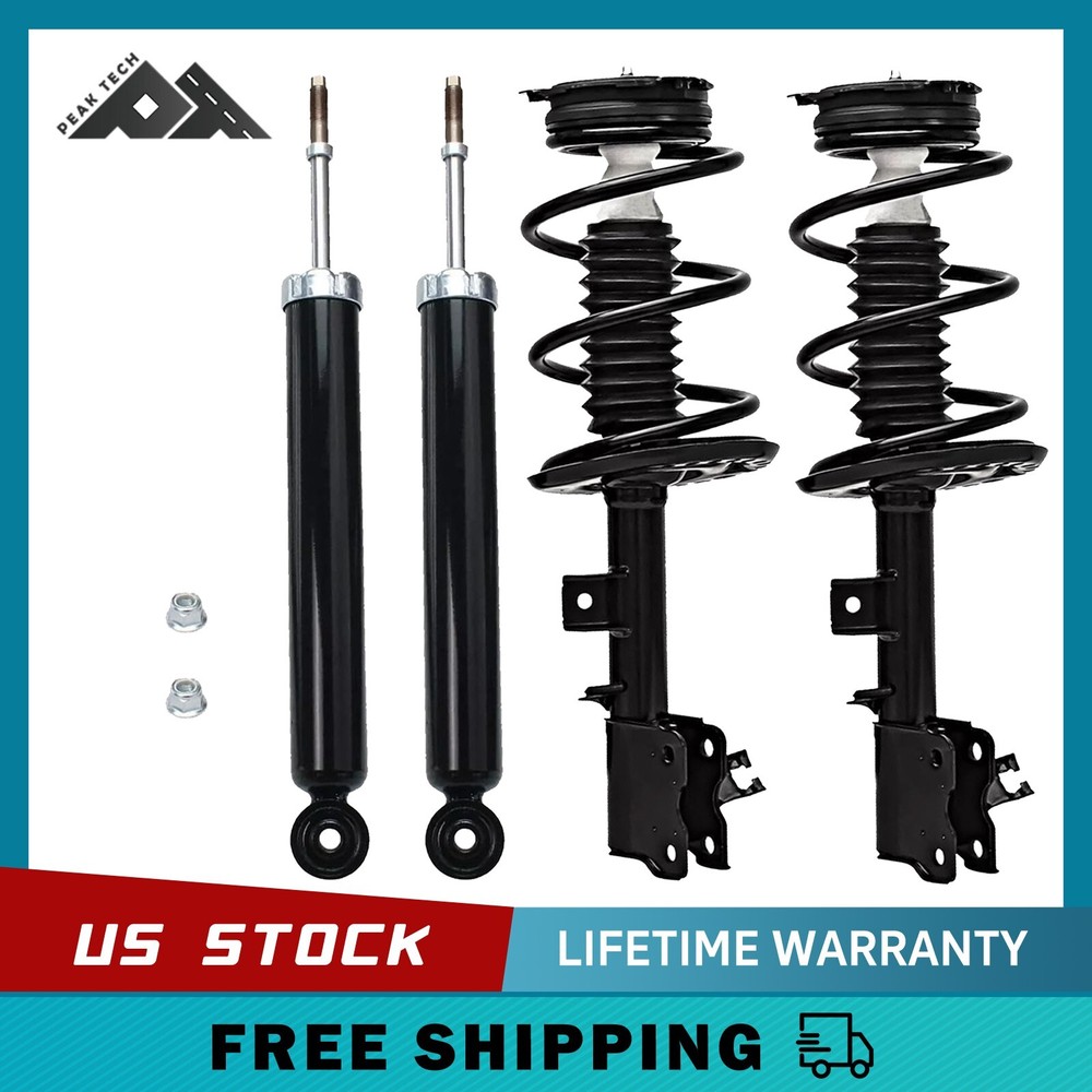 Front Struts & Rear Shocks for 2009 - 2013 Nissan Murano 4PCs Kit 2010 2011 2012
