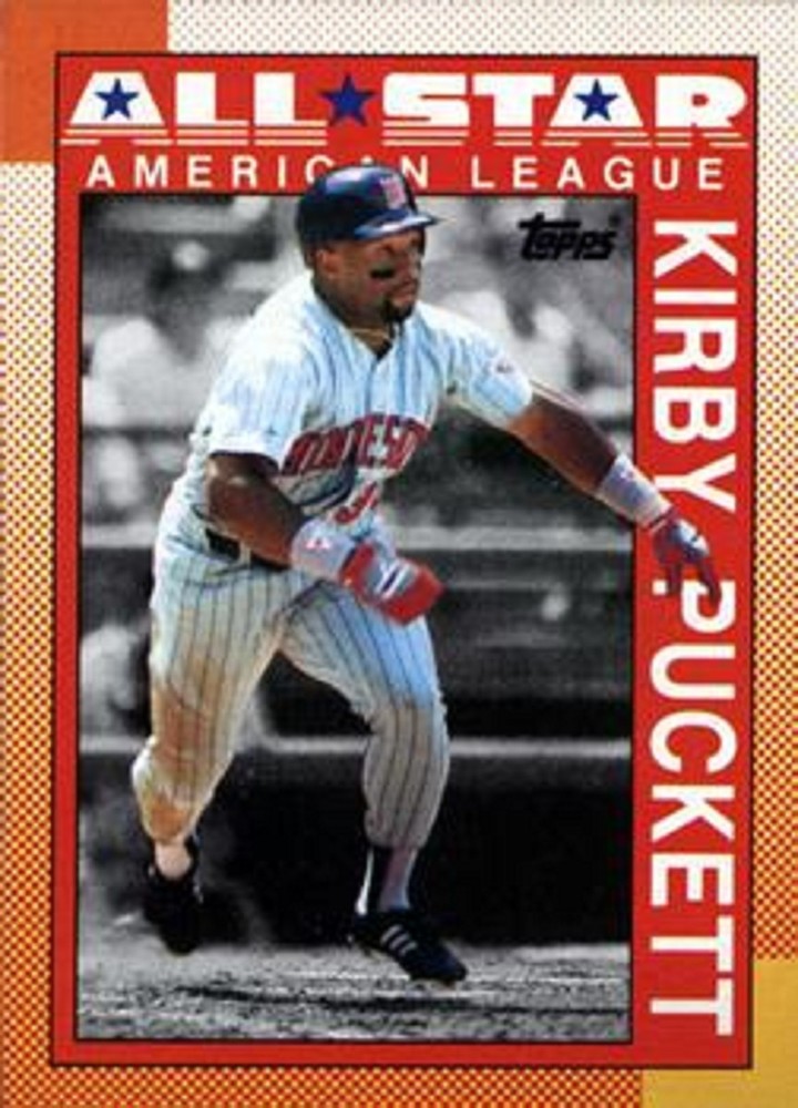 1990 Topps #391 Kirby Puckett Minnesota Twins HOF