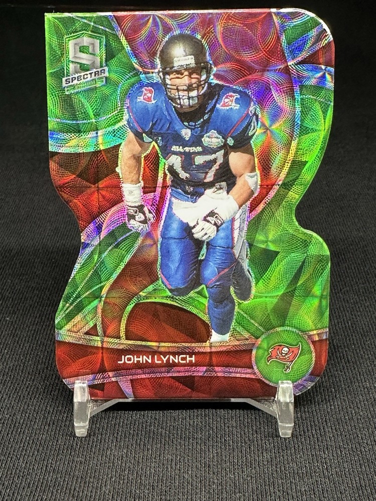2022 Panini Spectra - John Lynch #101 Neon Green Prizm Die-Cut /30