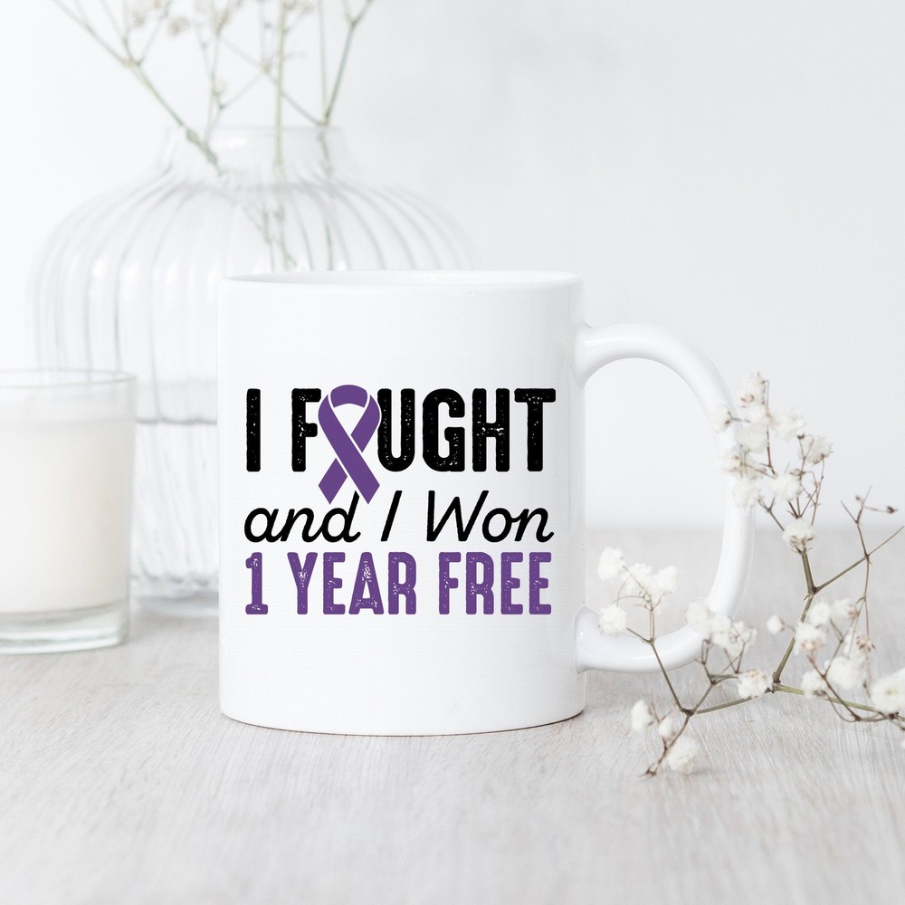 1 Year Leiomyosarcoma Survivor Cancerversary Mug