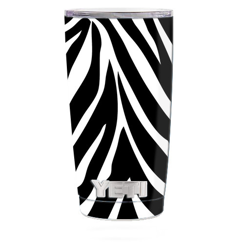 Skin Decal for Yeti 20 oz Rambler Tumbler Cup / zebra animal
