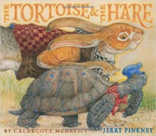 The Tortoise and the Hare - Paperback By Jerry Pinkney - GOOD