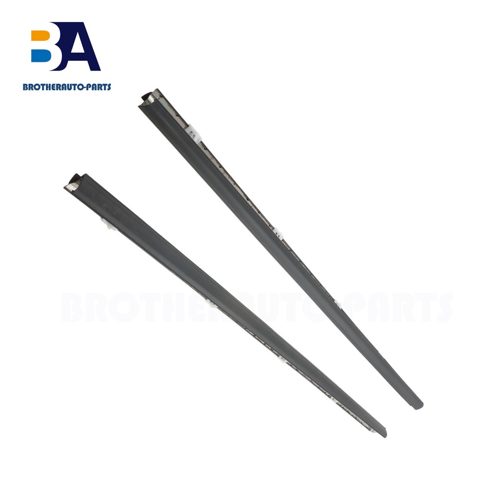 2-Piece Window Molding Weather Seal Trim for 1992-1995 Honda Civic