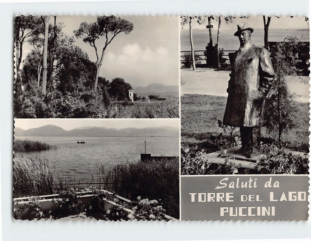 Postcard Scenes & Views Torre del Lago Puccini Italy