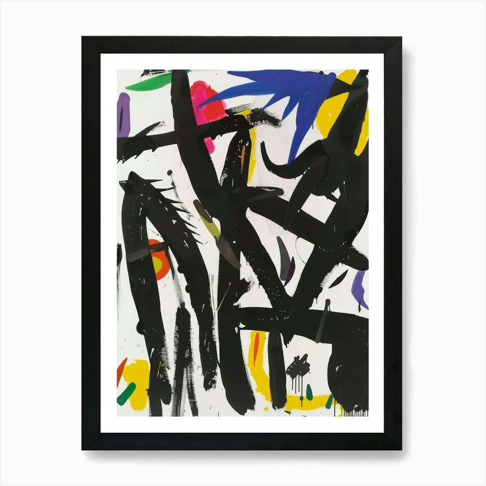 'Black And White' 14 Art Print Framed Wall Art Poster Canvas Print Picture