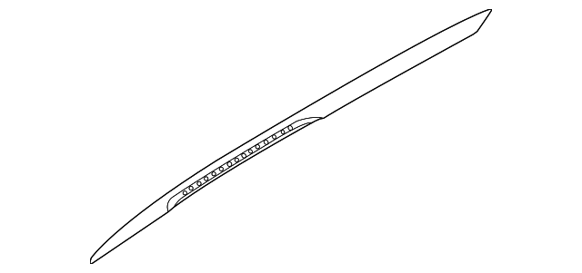 Genuine Nissan Sport Rear Spoiler T99J1-4RA1B