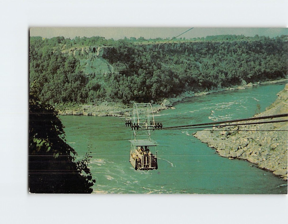 Postcard Niagara Spanish Aero Car Niagara Falls Canada