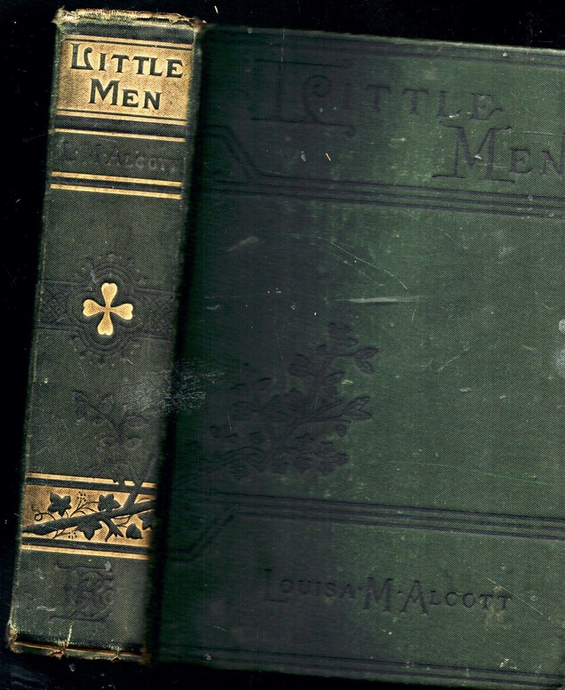1899 Louisa May Alcott Little Men Illustrated Jo''s Boys Victorian Edition Gift