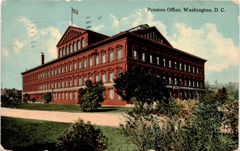Pension Office, Washington, D. C. Postcard