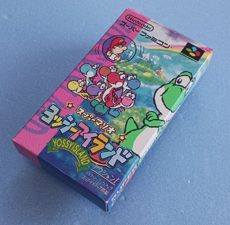 Super Famicom Yoshi’s Island SHVC-YI CIB Japan Tested Authentic Nintendo SFC