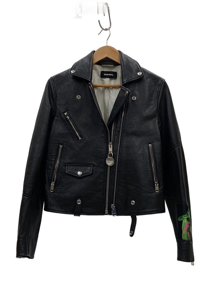 Diesel Double Riders Jacket/-/Rayon/Blk/A62226170 21901