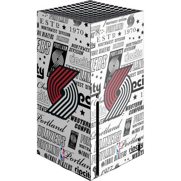 NBA Portland Trail Blazers Xbox Series X Console Skin