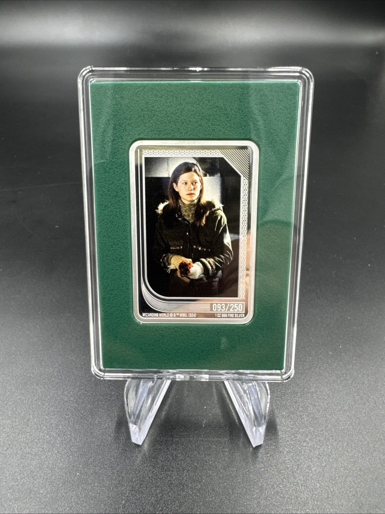 2024 Niue Harry Potter Trading Card Coins 1 Oz Silver - Ginny Weasley # 93 /250