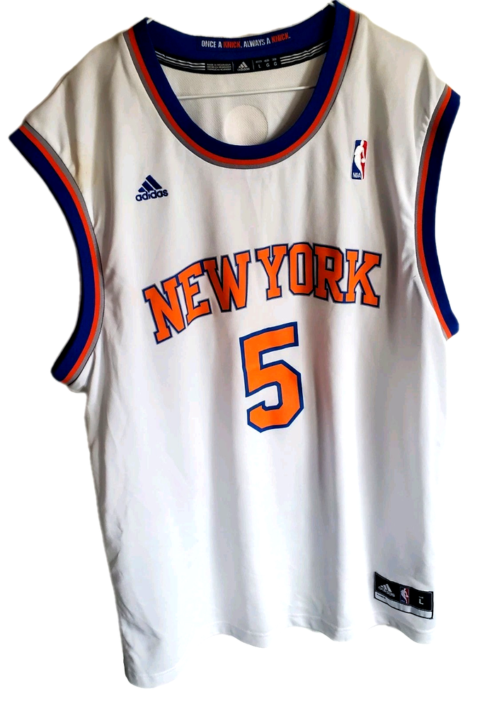 Vintage  New York Knicks Tim Hardaway Jr. #5  Adidas Jersey Men's Large