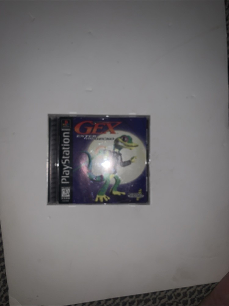 Gex Enter the Gecko (Sony PlayStation 1, 1998) PS1 Black Label Registration