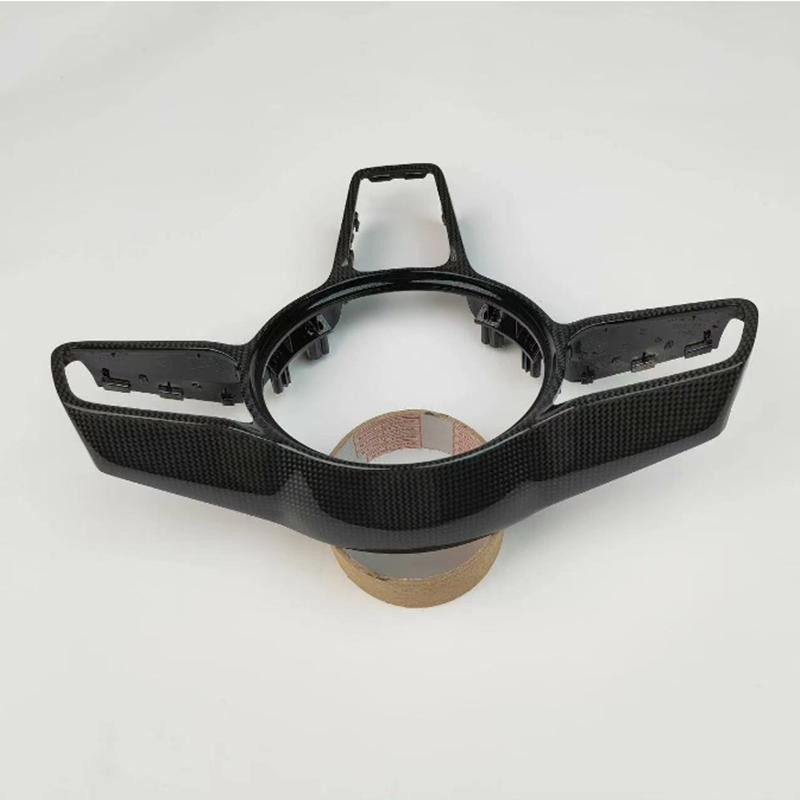 Porsche 911 991 GT3 RS GTS Carrera Real Carbon Steering Wheel Cover 2016-2018