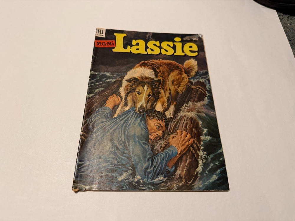 Lassie number 13 comic book vg+