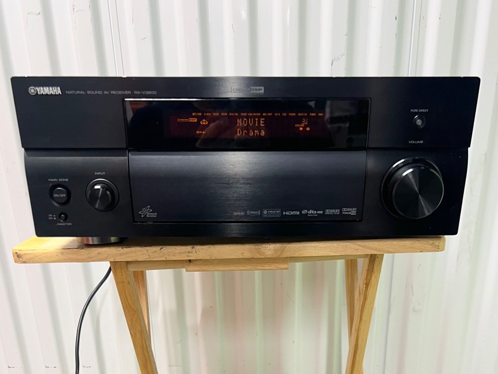 Yamaha Natural Sound AV Receiver RX-V3800 Used