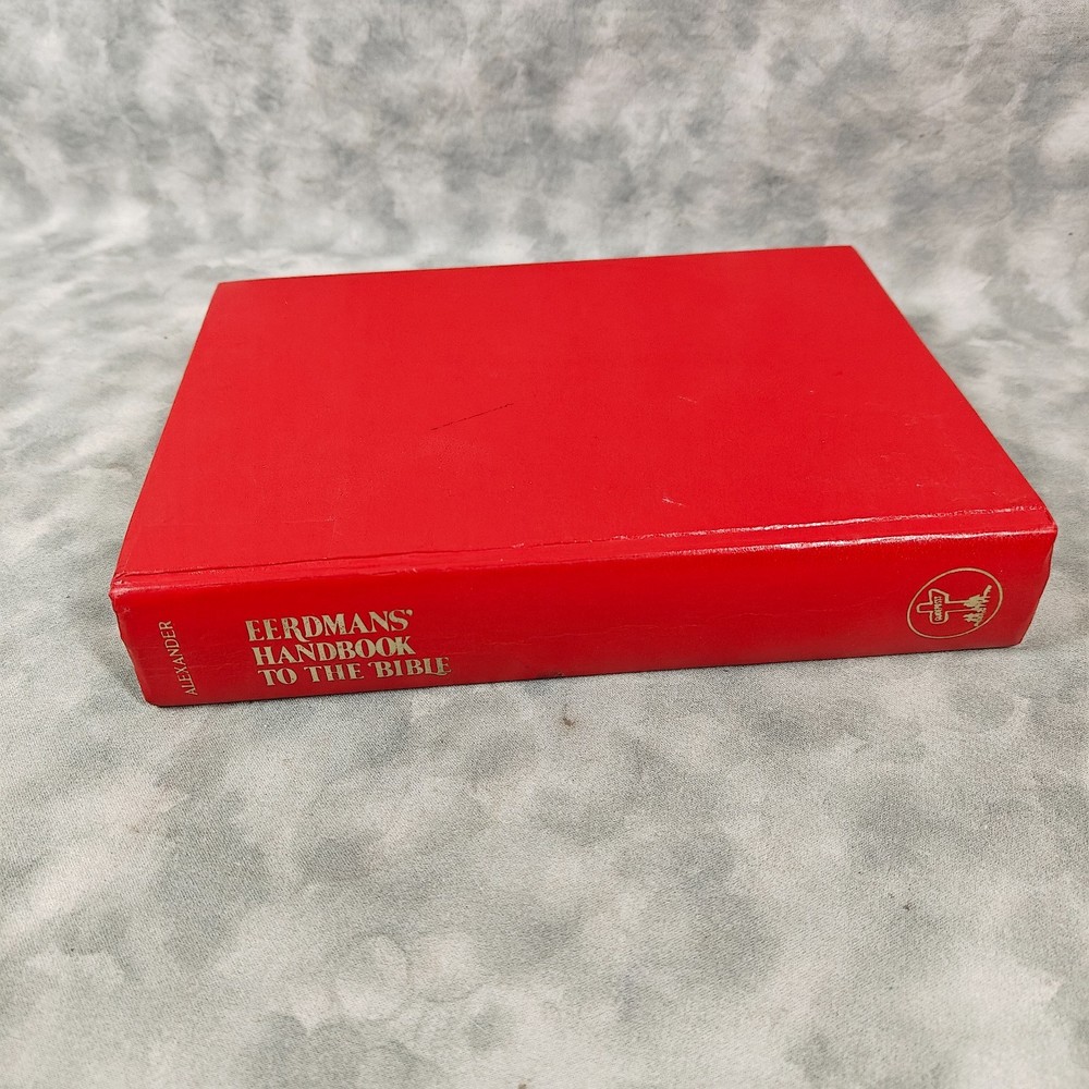 Eerdmans' Handbook to the Bible 1973 Guideposts Red Hbk Alexander Study Aid Book