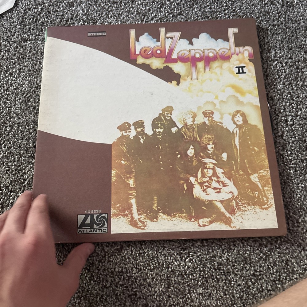 LED Zeppelin II 1969 Vintage Atlantic Records SD 8236 Vinyl LP Record Album