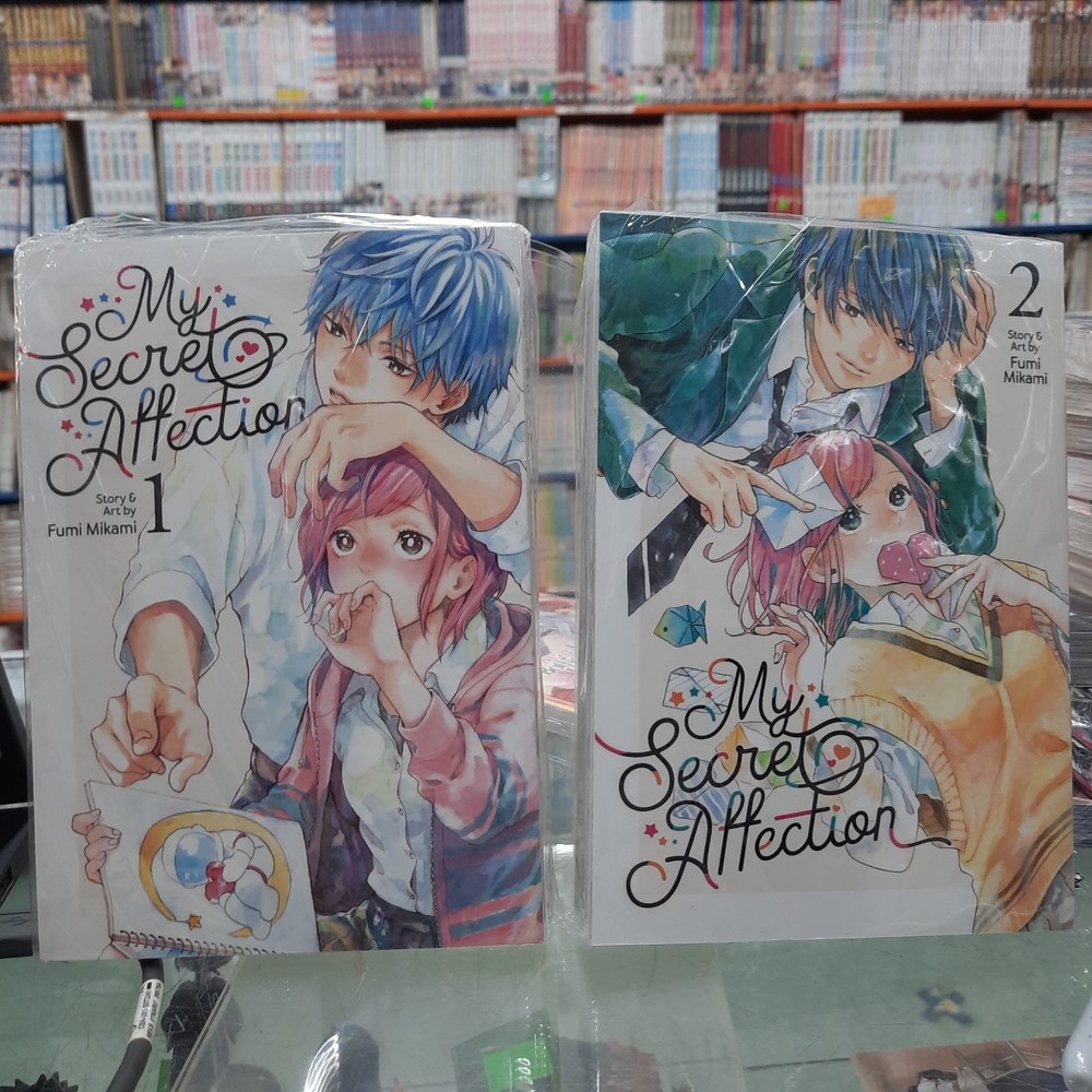 NEW My Secret Affection Vol. 1 + 2 Bundle English Manga 10% Off!
