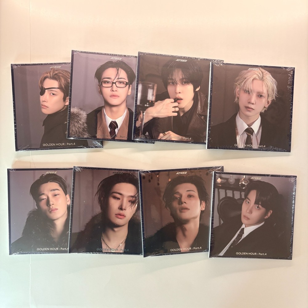 [ATEEZ] GOLDEN HOUR : Part.4 DIGIPACK Ver. - On Hand, New & Sealed