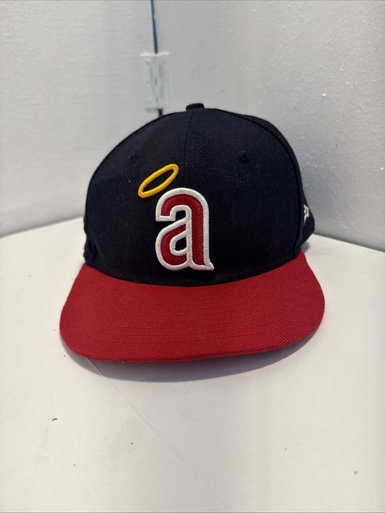 Los Angeles Angels MLB New Era 59Fifty Fitted Hat 7  Cooper’stown Collection