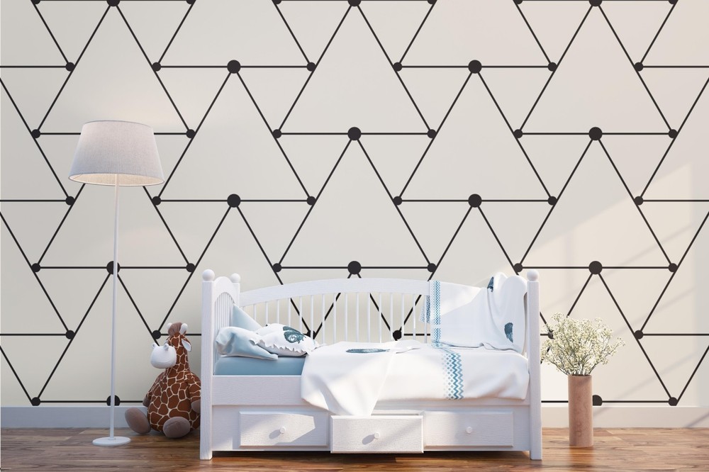 3D Geometric Decoration Pattern Wall Murals Wallpaper Murals Wall Sticker