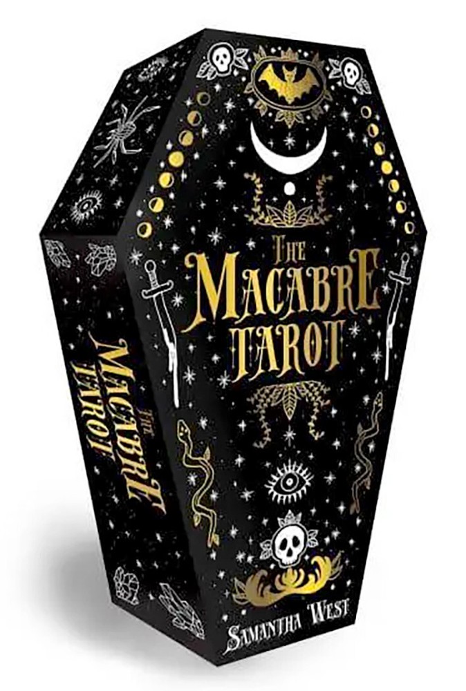 The Macabre Tarot Card Deck by Sam Rook (2021) Brand New