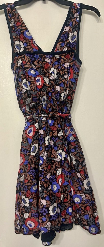 Marc by Marc Jacobs Women’s Silk and Cotton Floral Print Dress Size 0