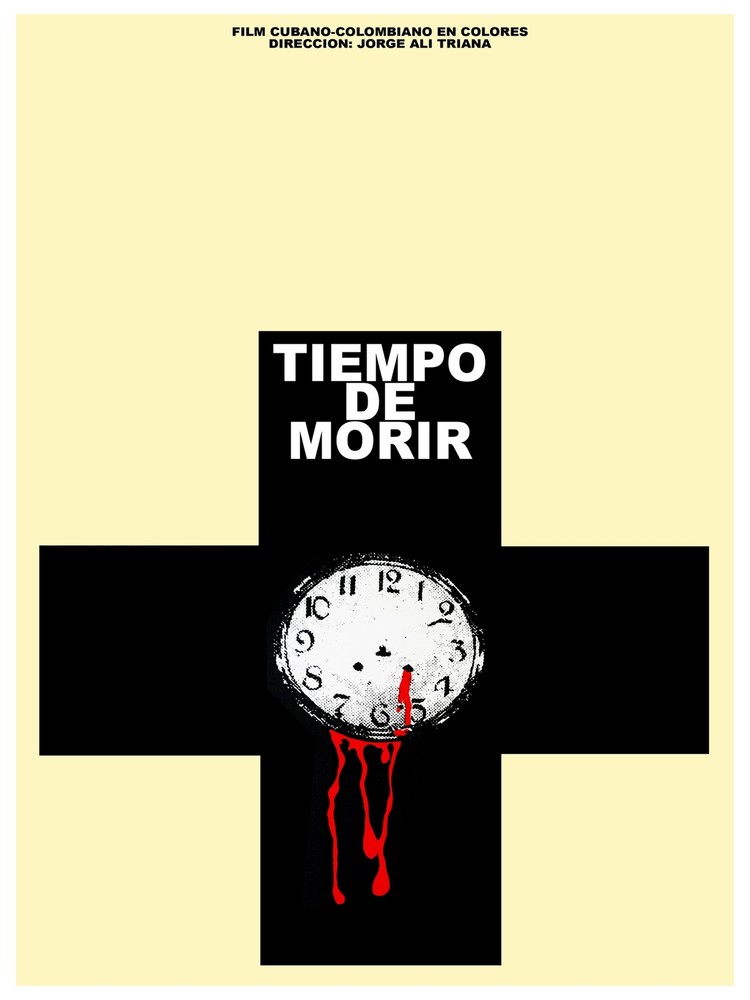 Tiempo de morir, time to die Decoration Poster.Graphic Art Interior design. 3713
