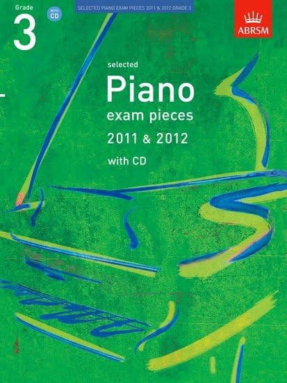 Selected Piano Exam Pieces 2011 & 2012, Grade 3,... by ABRSM Mixed media productFREE US DELIVERY | ISBN: 1848492162 | Quality Books