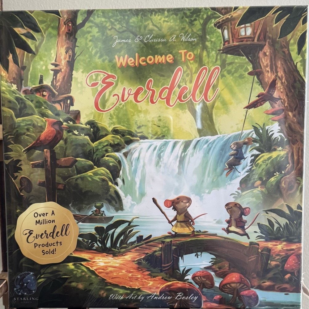 Sterling Games Welcome To Everdell My Lil' Family Board Game Ages 6 + New Sealed