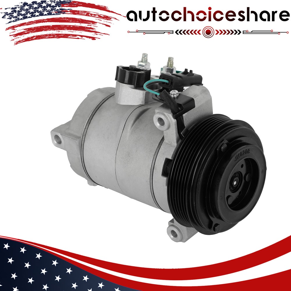 For Jeep Wrangler 3.8L 2007-2011 AC A/C Compressor with Clutch 55111407AC