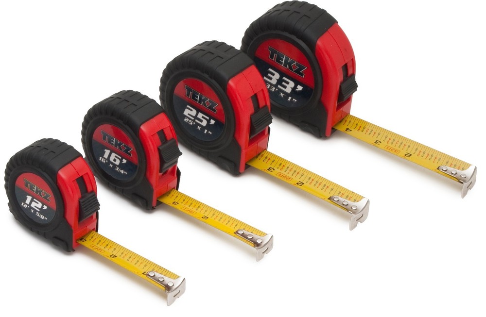 Titan 17504 4pc Tape Measure Set