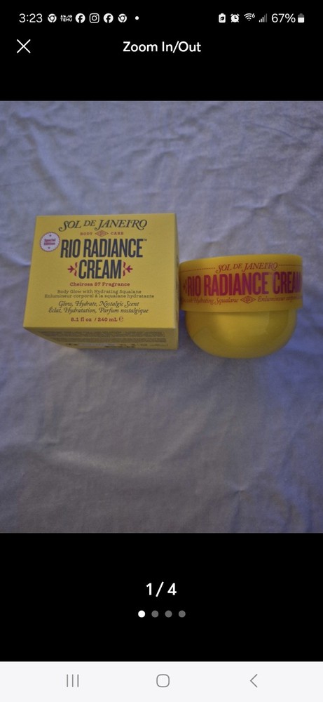 SOL DE JANEIRO Rio Radiance Cream 8.1 oz Discontinued Limited Stock