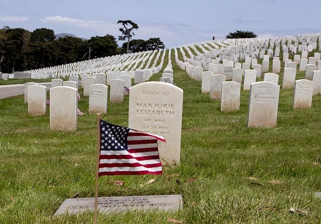 Photo:Presidio National Cemetery,San Francisco,California